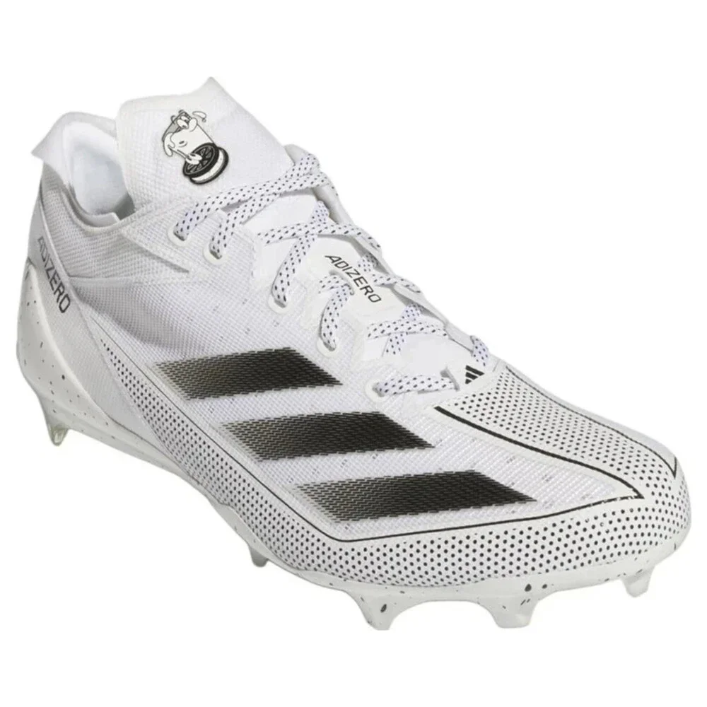 Adidas Adizero Electric Snack Attack IE4401 Men's White Football Cleats HTAT1581